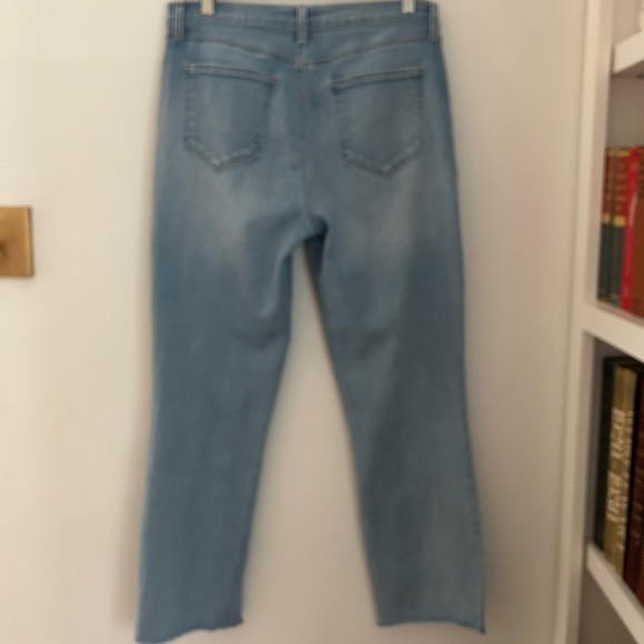 L’AGENCE Jeans Sada High Rise Crop Slim Size 30 Bellevue - Picture 3 of 7